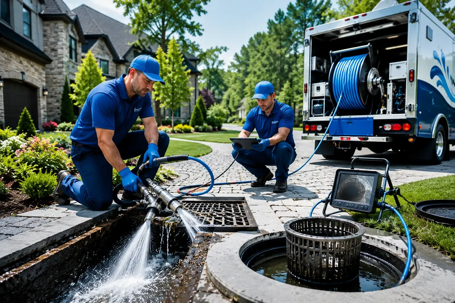Local outdoor drain cleaning professionals in Glenburn, ME