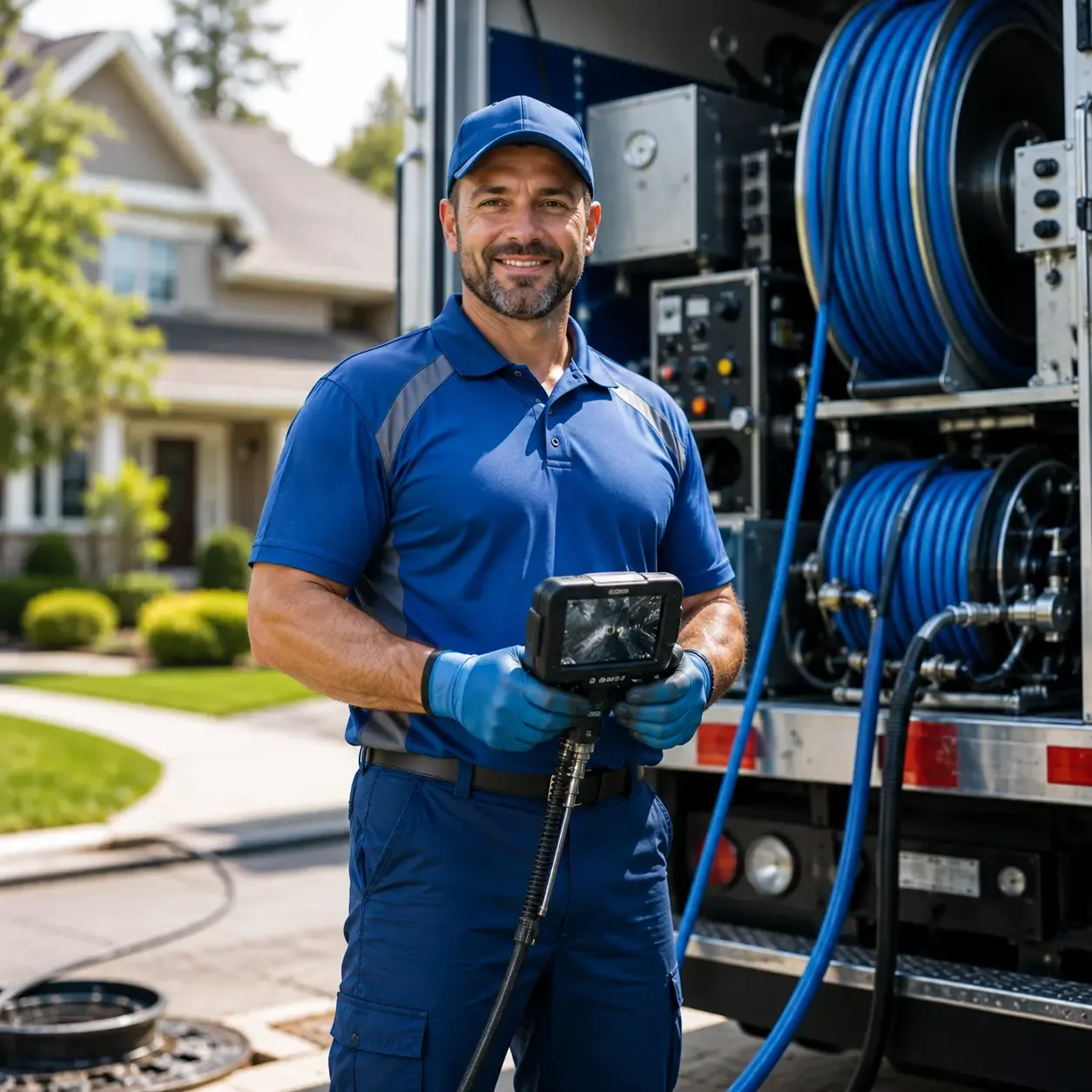 Local outdoor drain cleaning specialists in Glenburn, ME